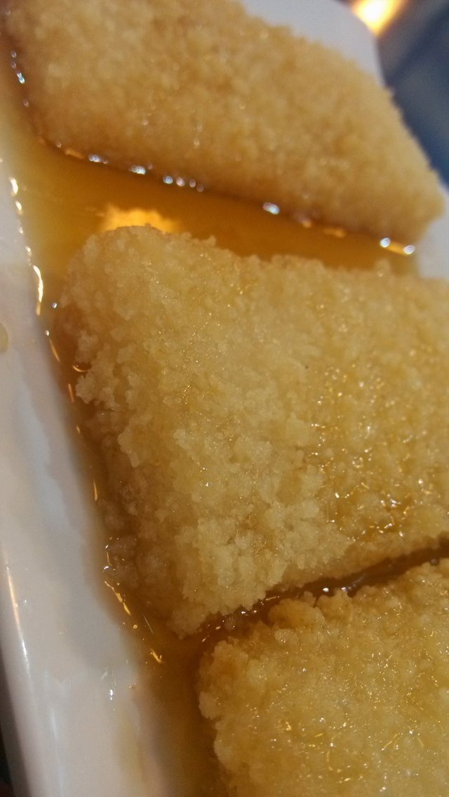 热乎乎的红糖糍粑