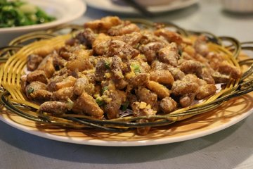 蟹黄菱角