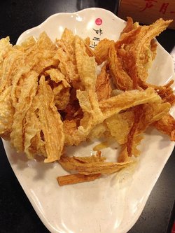 炸腐竹
