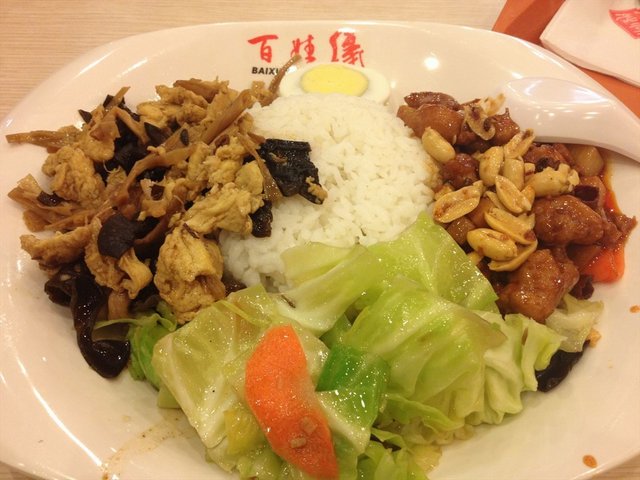 双拼盖饭