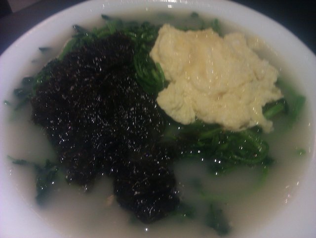 一个素菜有三样东西