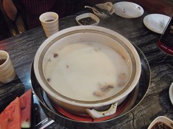 捞旺猪肚鸡汤锅
