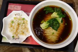手剥虾仁面