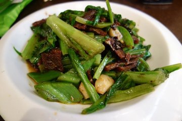 豆豉鲮鱼油麦菜