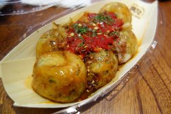 麻辣味章鱼小丸子