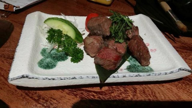 烟烤雪花牛肉