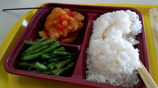 果汁猪扒饭