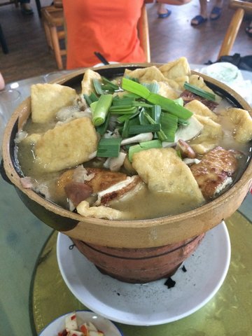黄白豆腐锅