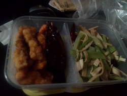 很丰富的菜 荤素搭配