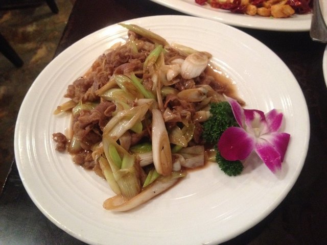 葱爆羊肉