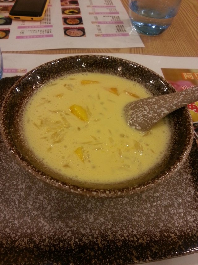 杨枝甘露味道很纯