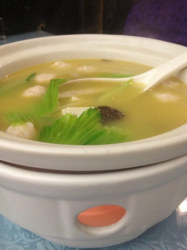 酸辣鱼丸汤