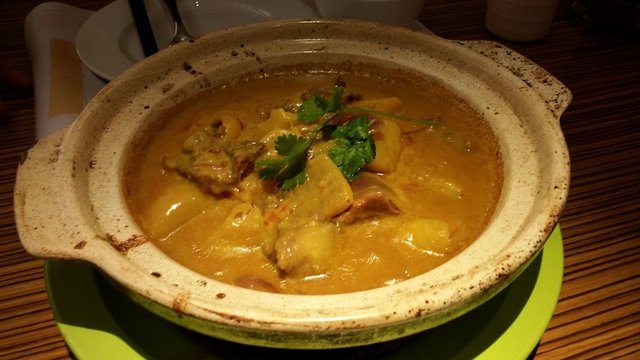椰香咖喱牛腩