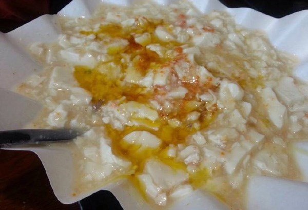 蟹黄豆花