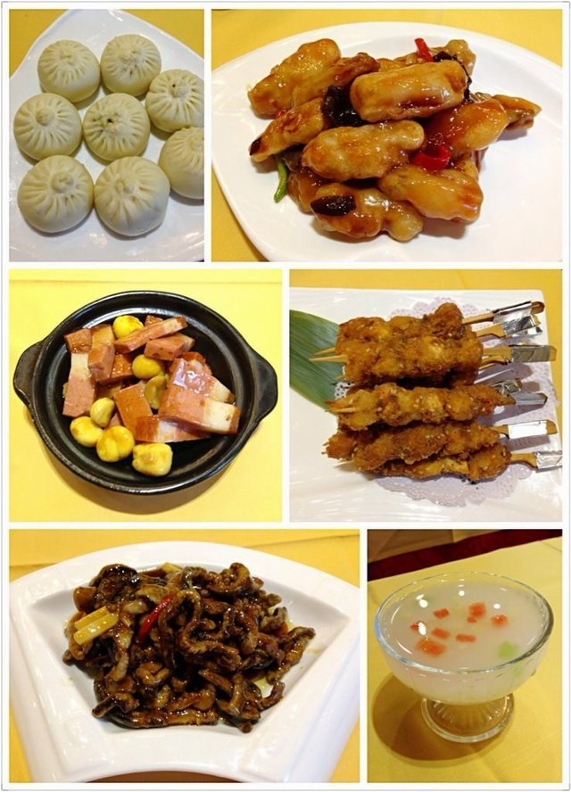 素包，红烧肉，烤羊肉串