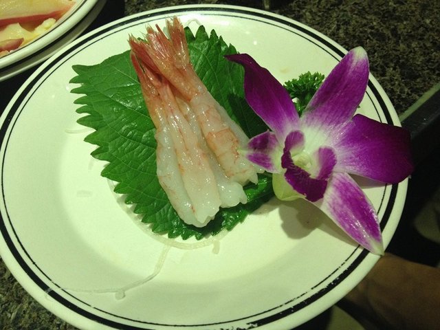 甜虾刺身