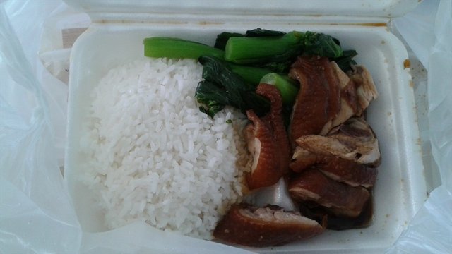 油鸡饭