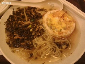 雪菜肉丝面