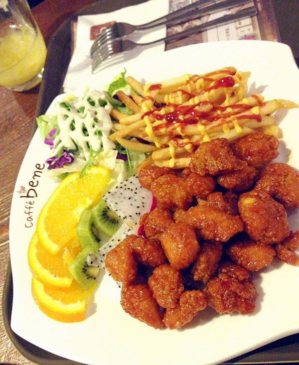 香辣鸡球套餐