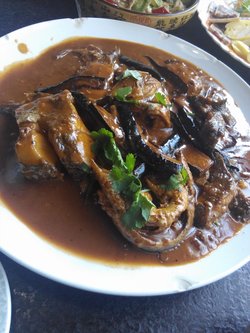 鲶鱼炖茄子
