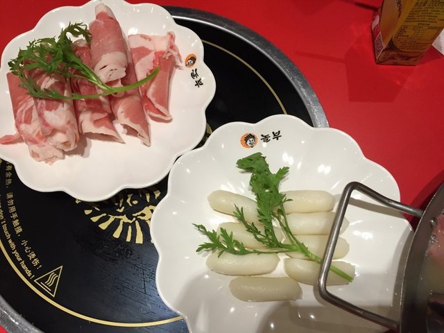 芝心年糕、牛肉