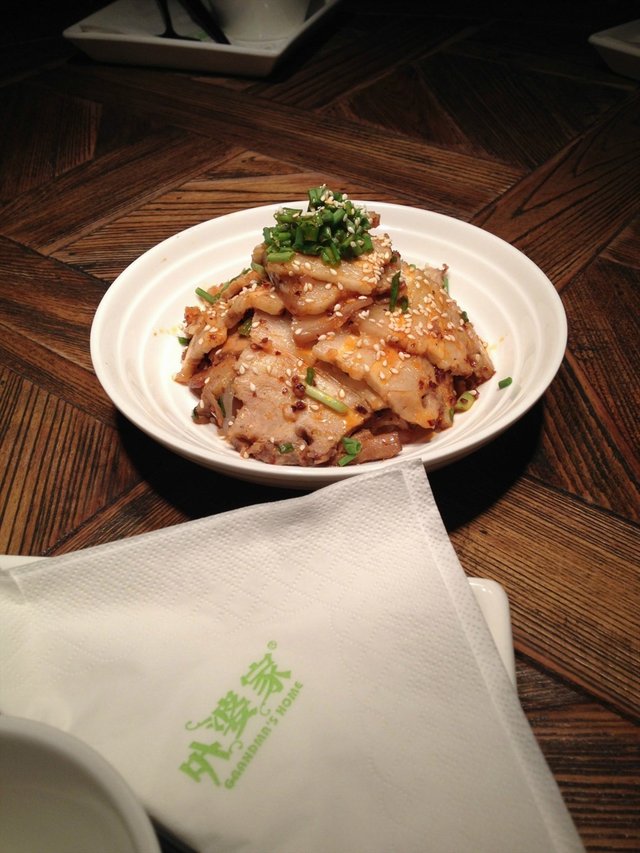 蒜泥白肉