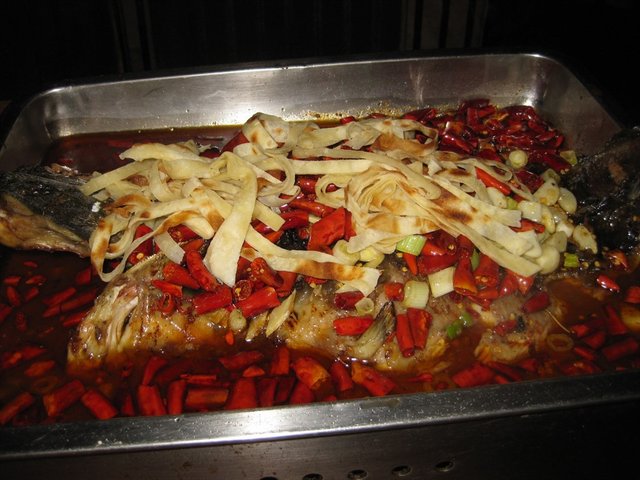香辣烤鱼