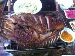 孜然烤羊排