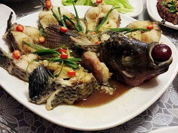 豉汁蒸鲈鱼