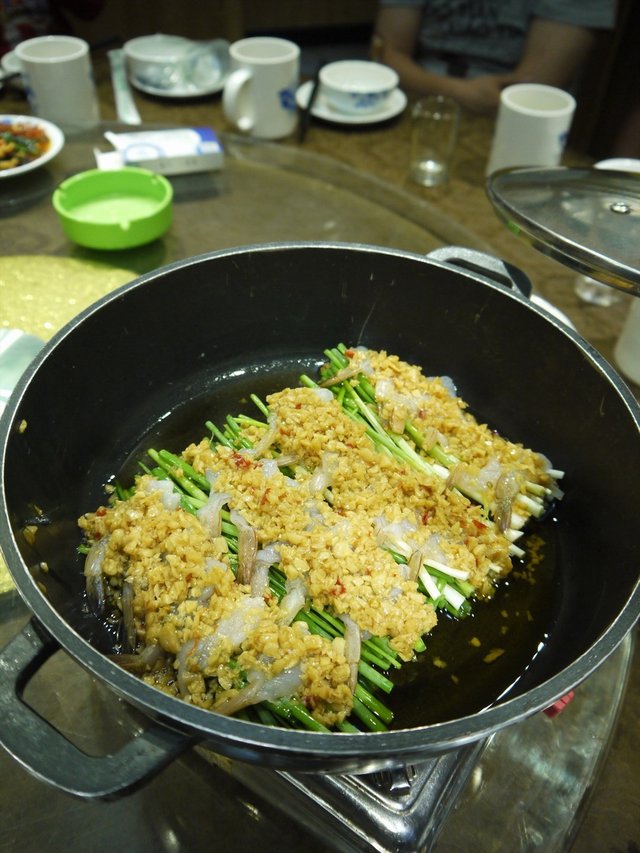 葱烧虾