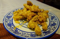 咸蛋黄排条
