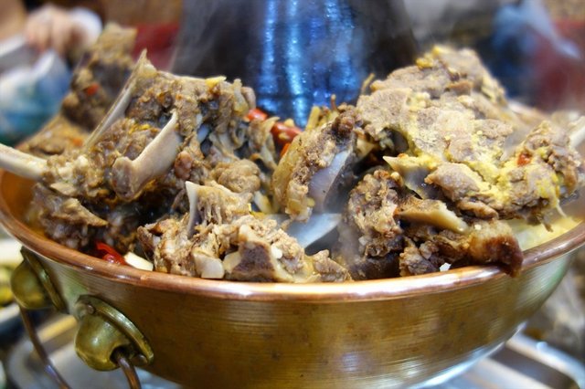 羊蝎子火锅
