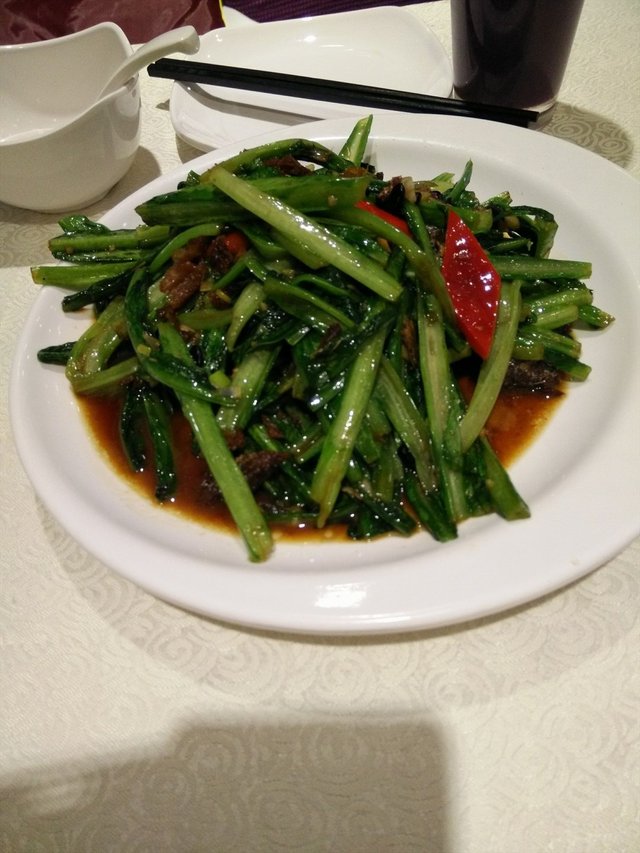 豆豉鲮鱼油麦菜