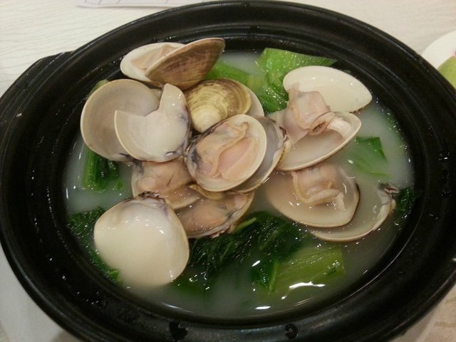 文蛤浸芥菜