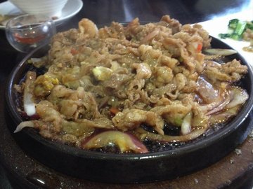 铁板牛肉