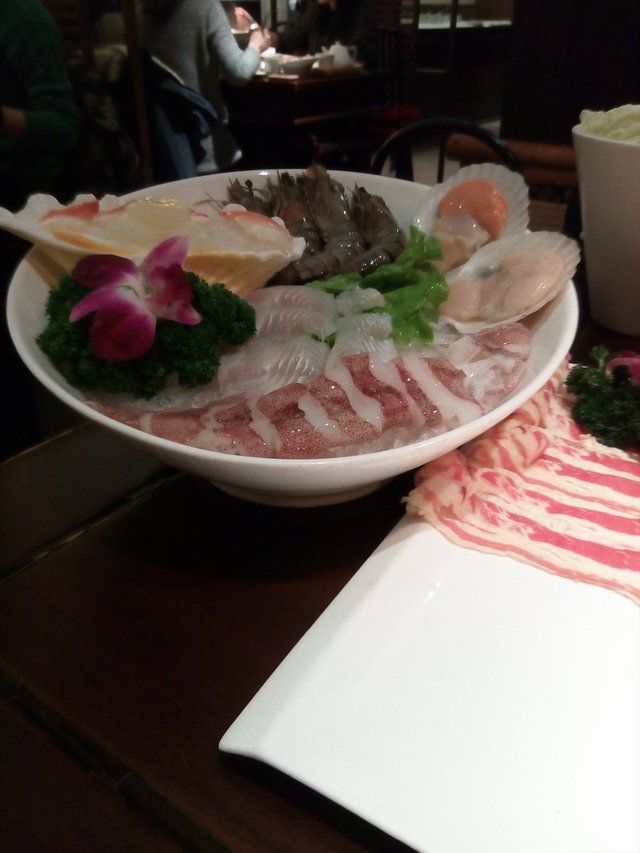 海鲜拼盘