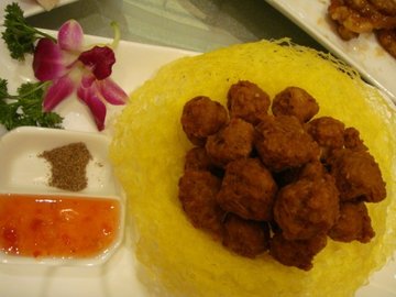 干炸丸子