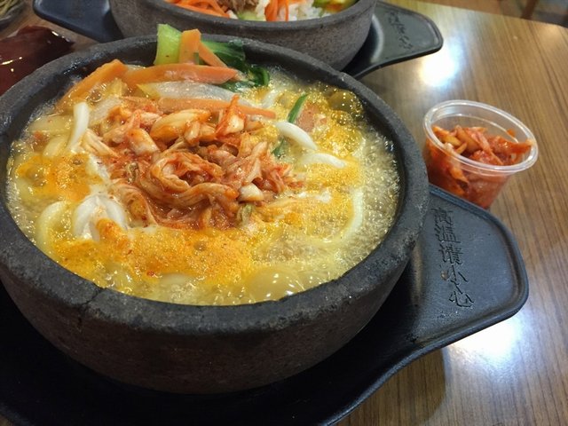 泡菜火锅面