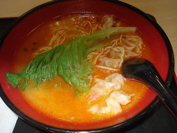 鲜虾云吞面