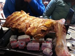 烤羊腿