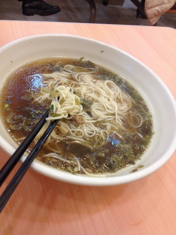 榨菜肉丝面
