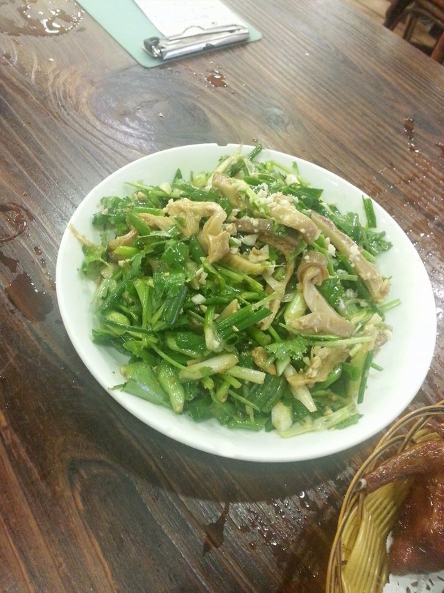 鲜沙姜捞猪肚