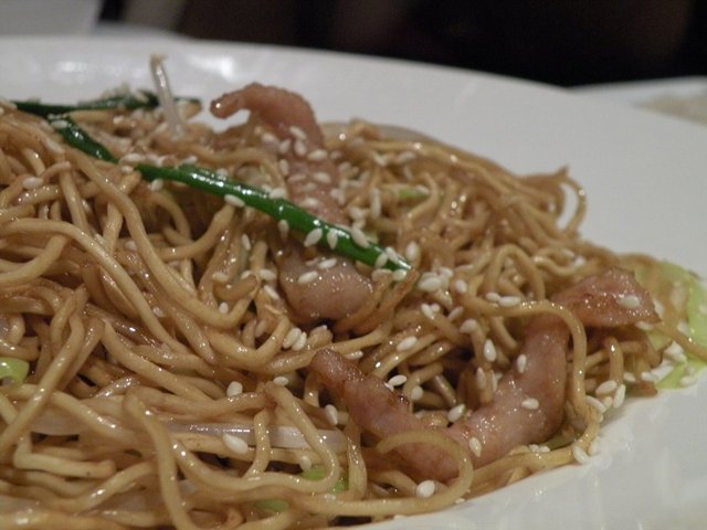 肉丝炒面