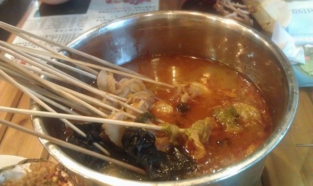 涮毛肚