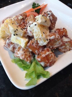 菠萝油条虾