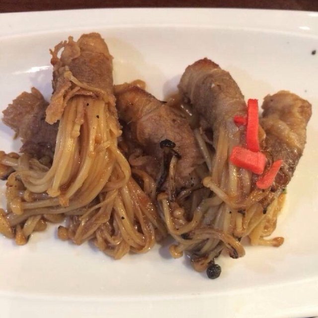 牛肉金针菇卷（自助餐）