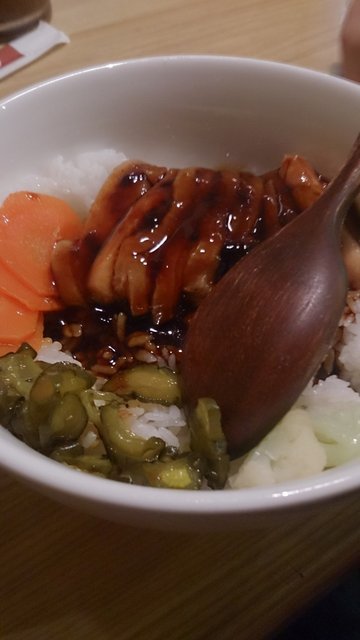 鸡肉饭+可乐套餐