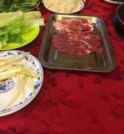 热气羊肉