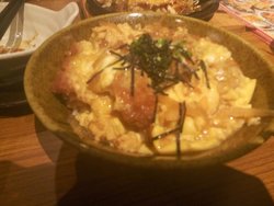 滑蛋猪排饭