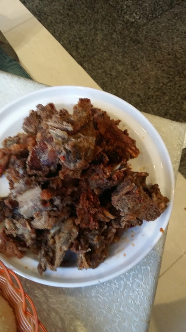 椒盐鸭架